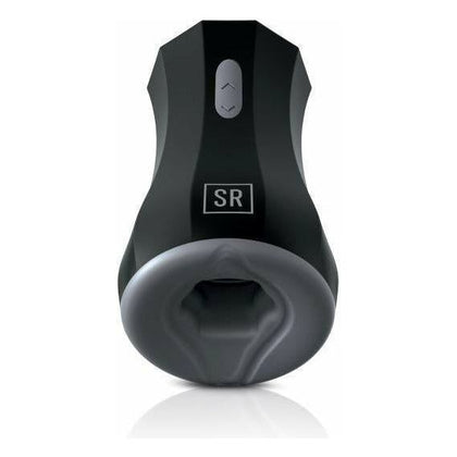 Sir Richards Control Silicone Twin Turbo Stroker - Male Masturbation Sleeve with Dual Motors - Model SRCTTS-001 - For Intense Pleasure - Black