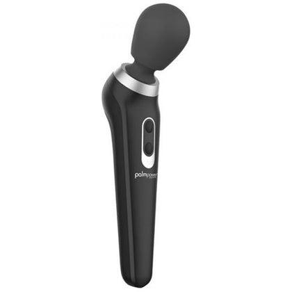 Introducing the Palm Power Extreme Body Massager Black - The Ultimate Powerhouse for Intense Pleasure and Sensual Satisfaction
