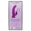 Femmefunn Pirouette Purple Rabbit Vibrator - The Ultimate Dual Clitoral Stimulation and G-Spot Pleasure Experience