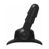 Vac-U-Lock Deluxe 360 Degree Swivel Suction Cup Plug - The Ultimate Hands-Free Pleasure Device for All Genders - Model VUL-360 - Black - Adult Naughty Store