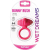 Wet Dreams Bunny Rush Vibrating Cock Ring with Rabbit Ears - Turbo Motor, Pink - The Ultimate Pleasure Enhancer for Couples - Adult Naughty Store