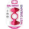 Wet Dreams Dual Fantasy Dual Cock Ring With Turbo Motors - The Ultimate Pleasure Enhancer for Couples - Adult Naughty Store