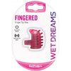 Hott Products Wet Dreams Fingered Finger Pleasure Vibe - Model FD-2001 - Intense Vibrating Silicone Finger Tip Stimulator for Couples - Pink