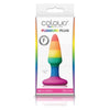 Pleasure Plug Mini Rainbow - The Ultimate Pride Edition Silicone Plug for All Genders and Sensational Pleasure Experience! - Adult Naughty Store