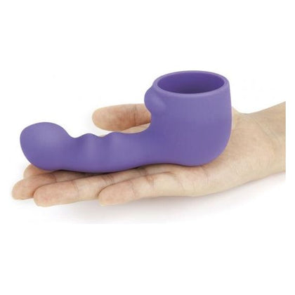 Le Wand Petite Ripple Weighted Silicone Attachment - Powerful Pleasure Enhancer for Women - Intensify Your Sensations with Le Wand's Petite Ripple Attachment - Model LWPR-001 - G-Spot and Cli - Adult Naughty Store