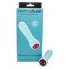 FemmeFunn Booster Bullet Vibrator Light Blue - Powerful USB Rechargeable Clitoral Stimulator