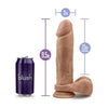 Blush Novelties Au Natural X9.5 Realistic Pleasure Dildo - Model X9.5 - Unisex - Mocha Tan - Adult Naughty Store