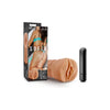 M For Men Sofia Mocha Tan Vagina Stroker - Premium Pleasure Enhancer for Men - Adult Naughty Store