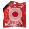 Hunkyjunk Huj C-Ring Ice Clear - Premium Cock and Ball Ring for Enhanced Pleasure