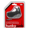 Hunkyjunk Clutch Cock & Ball Sling - Model HJ-CS-001 - Male Genital Support and Enhancement - Tar Black