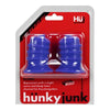 Hunkyjunk Elong Nipsuckers - Cobalt Blue, Intimate Pleasure Enhancers for All Genders, Model E-NSC-01