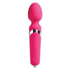 Introducing the Vedo Wanda Rechargeable Wand Vibe - The Ultimate Pleasure Partner for All Genders, Foxy Pink - Adult Naughty Store