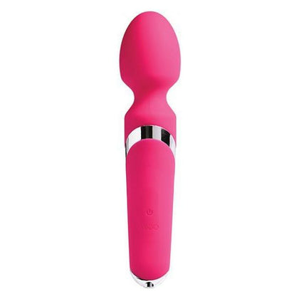 Introducing the Vedo Wanda Rechargeable Wand Vibe - The Ultimate Pleasure Partner for All Genders, Foxy Pink