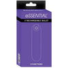 Powerbullet Essential Bullet 3-inch Rechargeable Purple Vibrator for Women - Intense Pleasure in a Compact Package - Adult Naughty Store