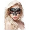 Shots OUCH Princess Black Lace Mask - Sensual Erotic Accessory for Women - Venetian-inspired Design - Handmade Lightweight Lacy Half Mask - Comfortable Fit - One Size Fits Most - 9.25