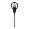 Shots Toys Ouch Urethral Sounding Vibrating Bullet Plug Black - Model X1B: Ultimate Male Pleasure in Urethral Stimulation - Adult Naughty Store