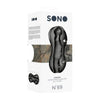 SONO No. 69 Black Ribbed Stroker for Intense Male Pleasure - Adult Naughty Store