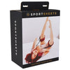 Sportsheets Saffron Thigh Sling - Versatile Sex Position Strap for Deeper Penetration - Model TS-500 - Unisex - Enhances Pleasure in the Thigh Area - Black/Red