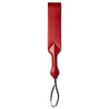 Sportsheets Saffron Loop Paddle Black Red - Sensual Spanking Pleasure for All Genders!