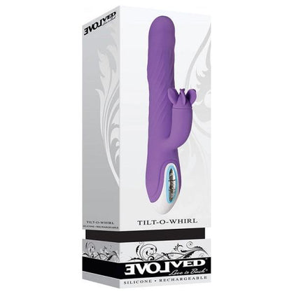 Evolved Tilt-o-whirl Dual Vibe With Spinning Clit Stimulator 8 Vibe Functions And 5 Wave Functions

Introducing the Exquisite Evolved Tilt-o-whirl Dual Vibe - Model X8: The Ultimate Pleasure  - Adult Naughty Store