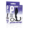 P-Zone Advanced Thick Prostate Massager Black - Model PZ-25E: The Ultimate Male Pleasure Device