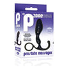 P-Zone Advanced Thick Prostate Massager Black - Model PZ-25E: The Ultimate Male Pleasure Device - Adult Naughty Store