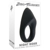 Night Rider Vibrating Cock Ring - Model NR-500 - For Men - Intense Pleasure - Black - Adult Naughty Store