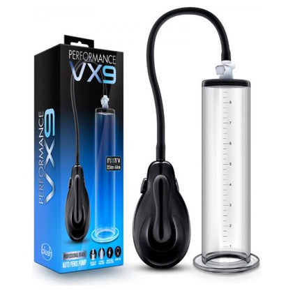 Vx9 Auto Penis Pump - Advanced Male Enhancement Device for Optimal Pleasure - Clear - Adult Naughty Store