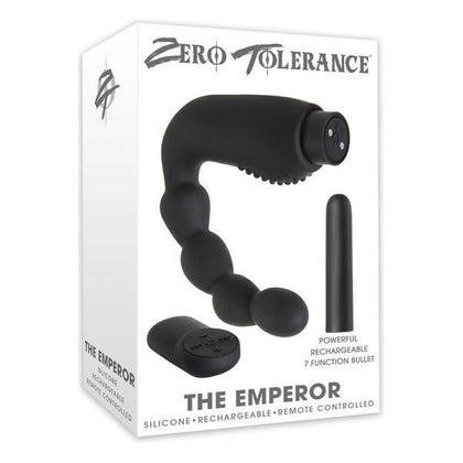 Zt The Emperor - Powerful Vibrating Prostate Massager for Men - Model T-2019 - Intense Pleasure in Black