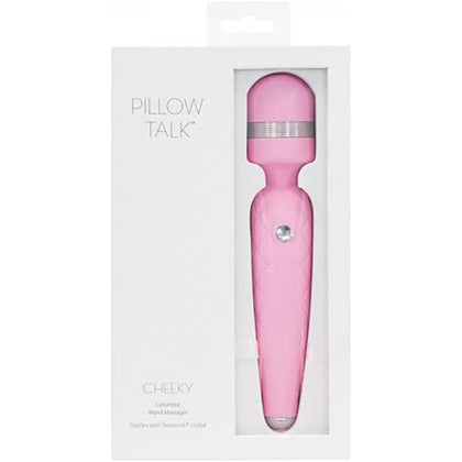 Lovejoy Pleasure Co. Pillow Talk Cheeky Wand - Model PT-2020 - Pink - For Sensual Stimulation - Adult Naughty Store