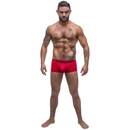 Male Power Pure Comfort Modal Wonder Short - Red, Large