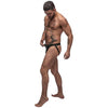 Male Power Grip & Rip Rip Off Thong Black Lx - Adult Naughty Store