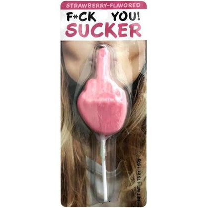 Kheper Games F*ck You Sucker Strawberry - A Playful Pleasure Toy for All Genders, Delivering Sweet Satisfaction