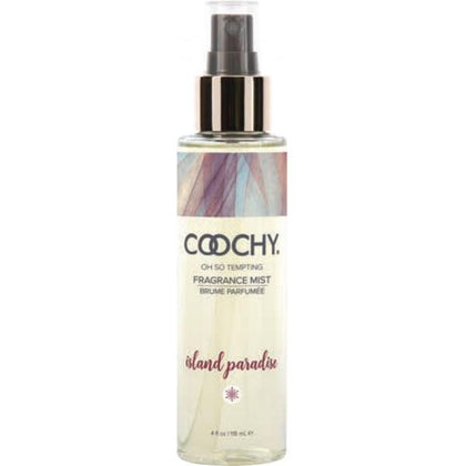 Introducing the Sensual Bliss Coochy Fragrance Mist Island Paradise 4oz: Alcohol-Free Mist for Skin, Hair, Linens, and Lingerie