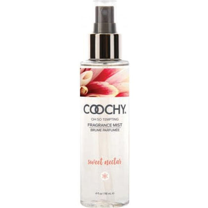 Coochy Fragrance Mist Sweet Nectar 4oz - Alcohol-Free Mist for Skin, Hair, Linens, and Lingerie