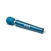 Le Wand Petite Blue Rechargeable Massager - Powerful Vibrating Wand for Sensual Pleasure - Model LPB-2021 - Unisex Intimate Massager for Full-Body Bliss - Deep Relaxation and Intense Stimulation - Blue