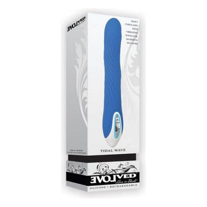 Evolved Tidal Wave Silicone Vibrating Wave Motion Pleasure Toy - Model ETVW-500 - Unisex - Dual Stimulation - Black - Adult Naughty Store