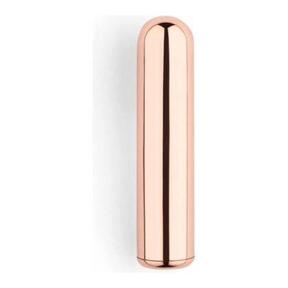 Le Wand Bullet Rose Gold Mini Vibrating Bullet for Beginners - Model LWB-001 - Unisex Pleasure Toy for Intimate Stimulation - Adult Naughty Store