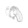 Man|Cage Chastity Cage with Butt Plug - Model 10, Transparent - Male Chastity Device for Enhanced BDSM Play and Ultimate Control