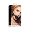 Luxurious Elegance: OUCH! Breathable Luxury Ball Gag - Model X2021 - Unisex - Enhanced Pleasure - Black