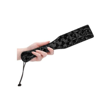 Introducing the Exquisite OUCH! Luxury Paddle - Model X-2000 - Unisex - Pleasure Enhancer - Black