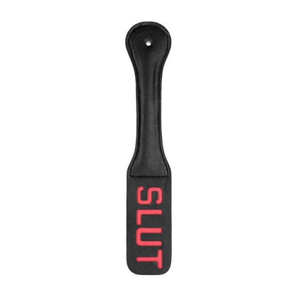 Ouch! Brand - Leather Paddle - Model XYZ123 - Unisex - Impact Play - Black