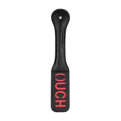 FirmFlex OUCH! Paddle - Model X1 - Black - BDSM Impact Play Toy for Dominants - Skin Marking Experience