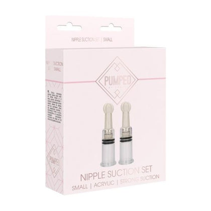 Pumped - Nipple Suction Set Small - Rose

Introducing the Pumped Nipple Suction Set Small - Rose: The Ultimate Sensation Enhancer for Intimate Play - Adult Naughty Store