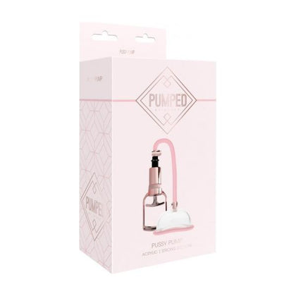 Introducing the Sensation Deluxe Pussy Pump - Model 2020: The Ultimate Rose Gold Vaginal Stimulation Device