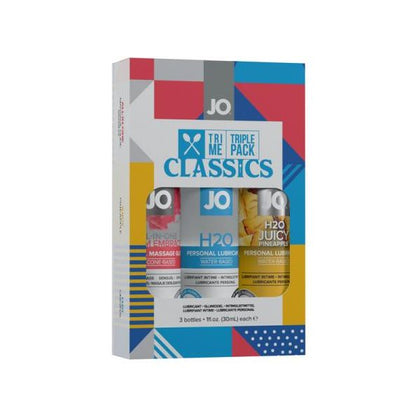 Introducing the Jo Limited Edition Tri-me Triple Pack - Classics: A Sensational Pleasure Trio for Unforgettable Moments
