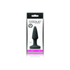 Colors Pleasures Mini Plug - Model Number CPMP-001 - Unisex Anal Pleasure - Black - Adult Naughty Store