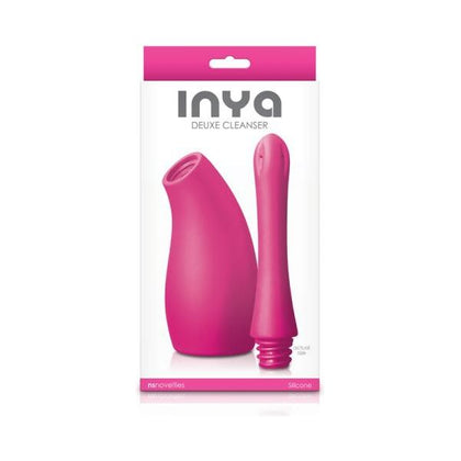 Inya Deluxe Cleanser Pink: The Ultimate Silicone Intimate Cleansing Tool for All Genders, Model #CDLX-PNK