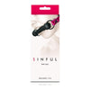 Sinful Silicone Bar Gag - Sensation-Inducing Pink Bondage Toy for Enhanced Pleasure - Adult Naughty Store