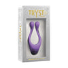 Doc Johnson Novelties Tryst V2 Bendable Multi Erogenous Zone Massager With Remote Purple - Adult Naughty Store